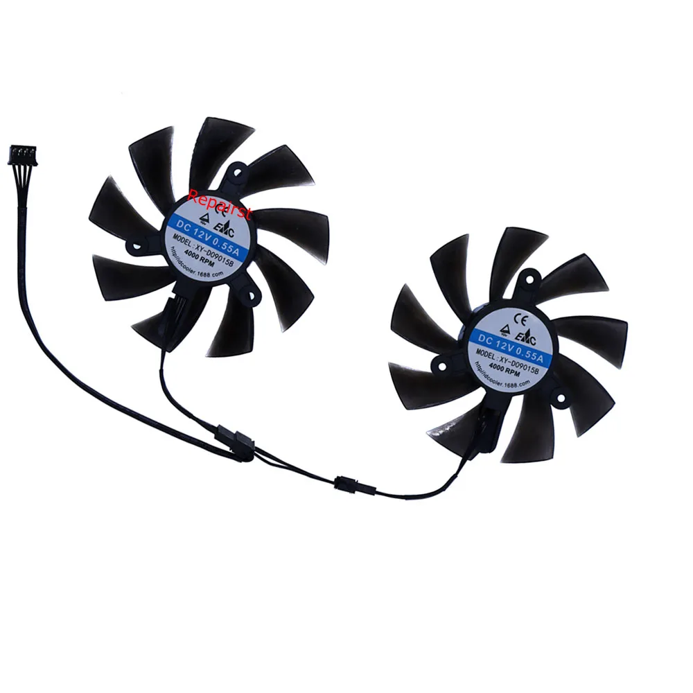 2 pz/set, ventola della scheda - Rx 580 8Gb 2048Sp Gpu recensione e prezzo